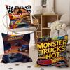 H-Hot Funny W-Wheels Pillow Cover Sofa Cushion Cover Home Room Decoration Children Gift