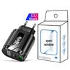 PD33W GaN QC3.0 Fast Charger 9V/12V EU/AU/UK Spec USB Adapter