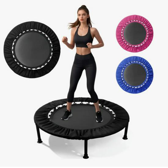 Binnenshuis Fitness Trampoline voor Kinderen & Volwassenen - Springbed met Veren