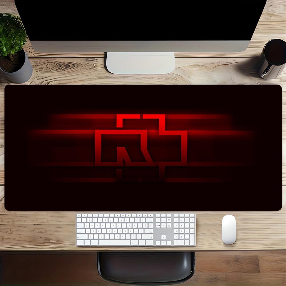 Symbol Large Gaming Mouse Pad Nonslip Rubber Base Waterproof Desk Mat For Office Pc Laptop