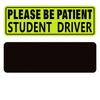 Novice Intern Driver Car Sticker Magnetic Reflective Sticker Popular New+river Novice Car Sticker