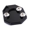 CNC Aluminum Motorcycle Kickstand Side Stand Extension Pad for YAMAHA R1