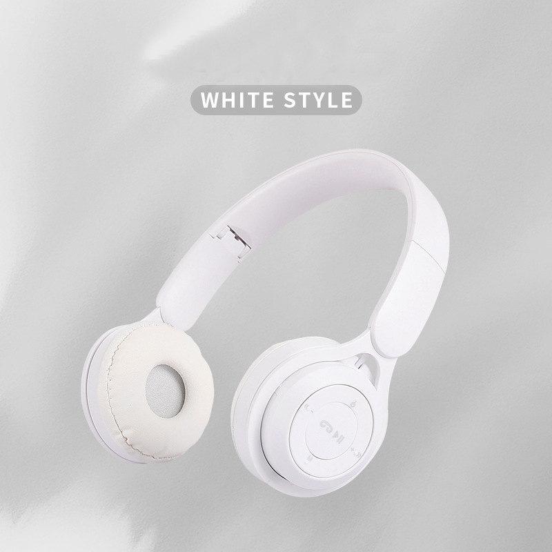 Y08 Kabelloser Bluetooth-Kopfhörer Macaron-Kopfhörer Stereo-Kopfhörer Gaming-Headset mit Mikrofon Gamer Girl Geschenk für Handy Tablet