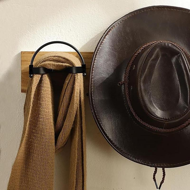 Supporto per Cappello da Cowboy in Metallo da Parete Rastrelliera per Cappelli da Baseball Supporto per Cappelli in Metallo Rastrelliera da Parete per Esposizione di Giacche