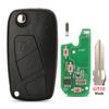 jingyuqin 434MHz For Iveco Daily 2006-2011 Megamos Crypto ID48 Remote Tunk Car Key Control Fob SIP22 GT10 With Decoration Sticke