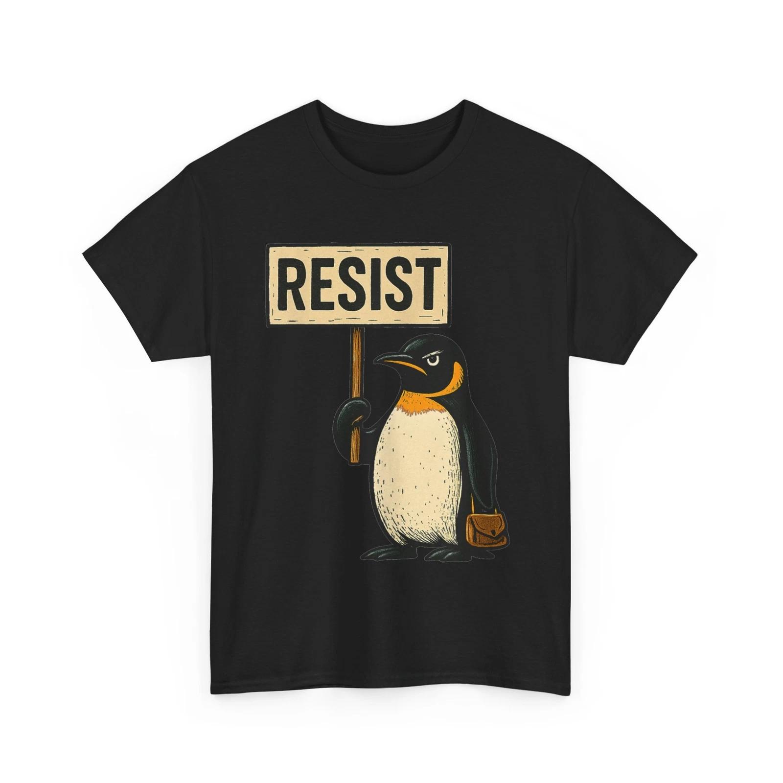 Penguin Shirt, Penguin Resist Women Men Vintage T shirt 3XL