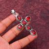 Awesome Garnet Gemstone Pendant: 925 Sterling Silver Handmade Pendant Necklace Jewelry