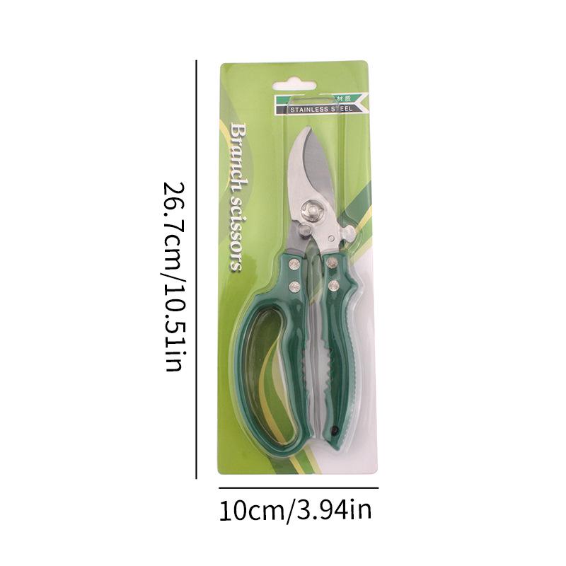 Stainless Steel Pruning Shears: Powerful Garden and Orchard Tree Branch Cutter