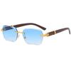 Fashion Eyewear Women Fashion Frameless Shades Casual Summer Beach Eyewear