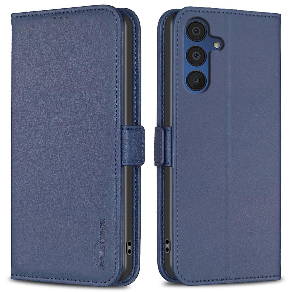 BINFEN COLOR BF31 For Samsung Galaxy A36 5G Case PU Leather Flip Folio Phone Wallet Cover