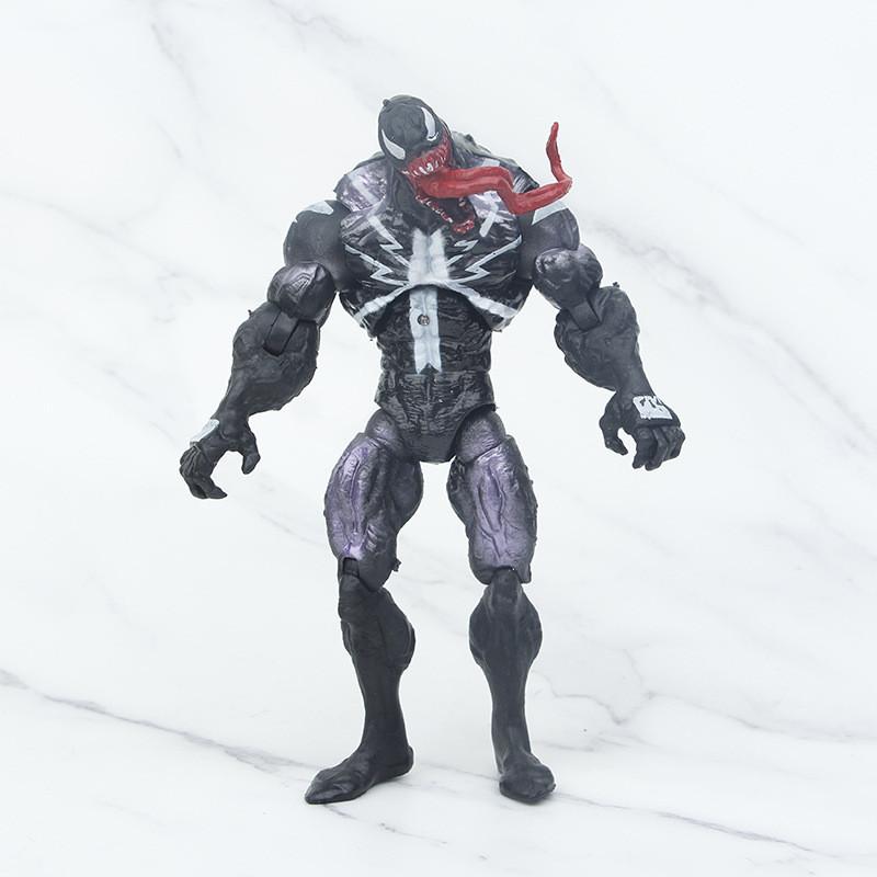 Venom Action Figure Flexible Joints Collectible Pvc Model Cake Topper Gift Toy