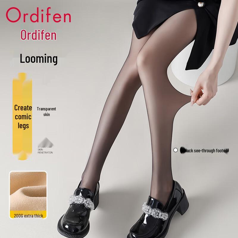 Audiffren Women's Sheer Illusion Pantyhose