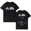 Singer Ed Maverick Hot Album Tour Tee UNISEX Women Tshirts Gothic Shortsleeved Pure Cotton Fashion Casual Cozy Tshirt Streetwear