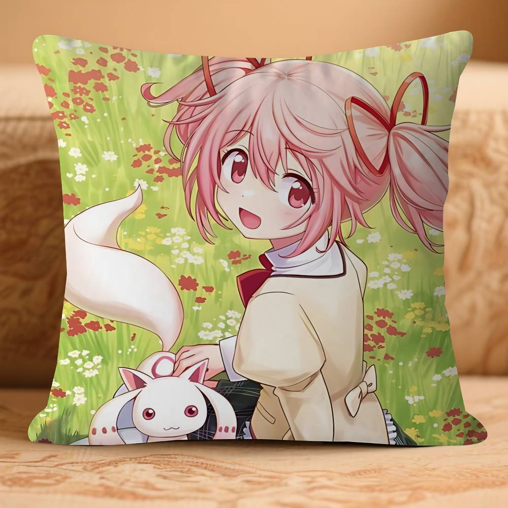 

Kaname АНИМЕ M-Мадока Наволочка Дюймы Фермерский Декор Домашние Наволочки Для Украшения Дивана 16x16Inch