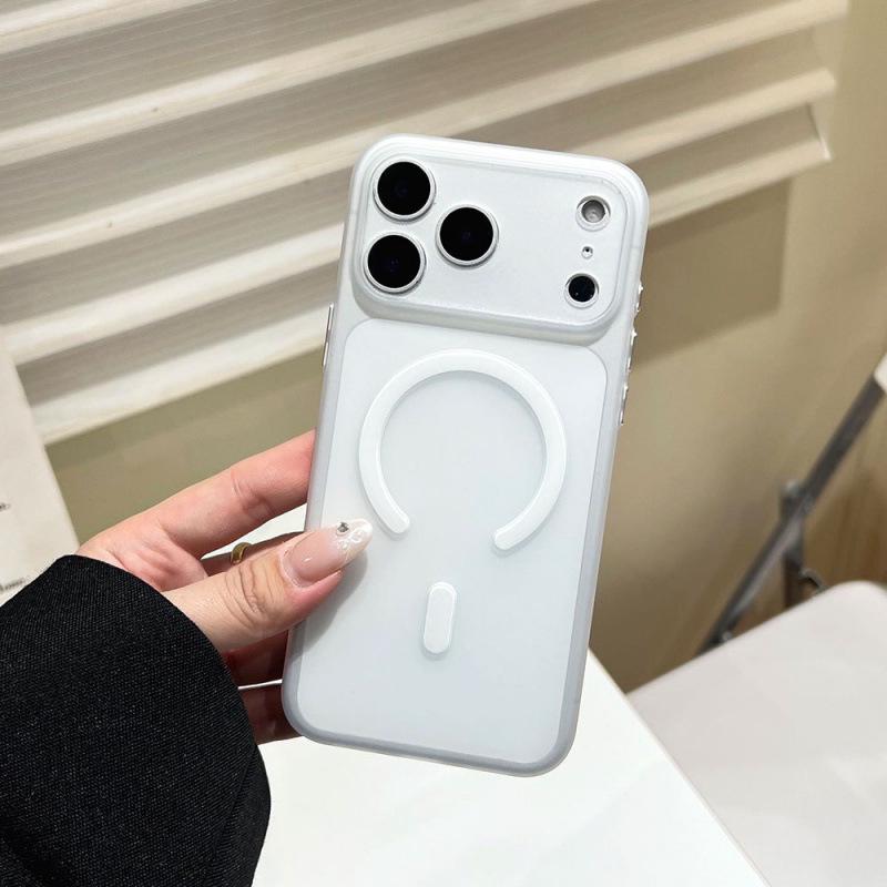Apple 17 Magnetic Matte Ultra-Thin Protective Cover for iPhone 16 - Precision Cut, Drop-Proof, Skin-Feel.