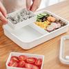 1 Stück Küchen-Kühlbox zur Frischhaltung mit Deckel Langlebig Beständig Aufbewahrungsbox Mikrowellengeeignet Geruchlos