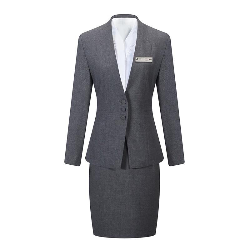 Women's New Chinese Style Grey Suit Set