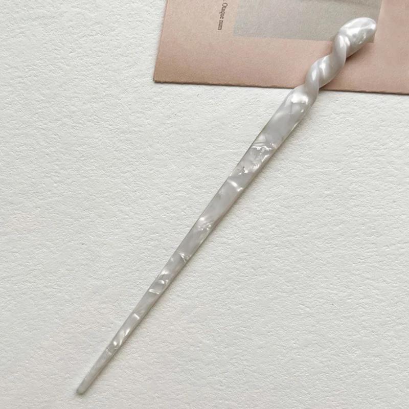 

2026 Punk Metal Sword Hairpin Chinese Simple Hair Sticks Hairpins for Women DIY Hairstyle Design Tools Hair Accessories Jewelry білий