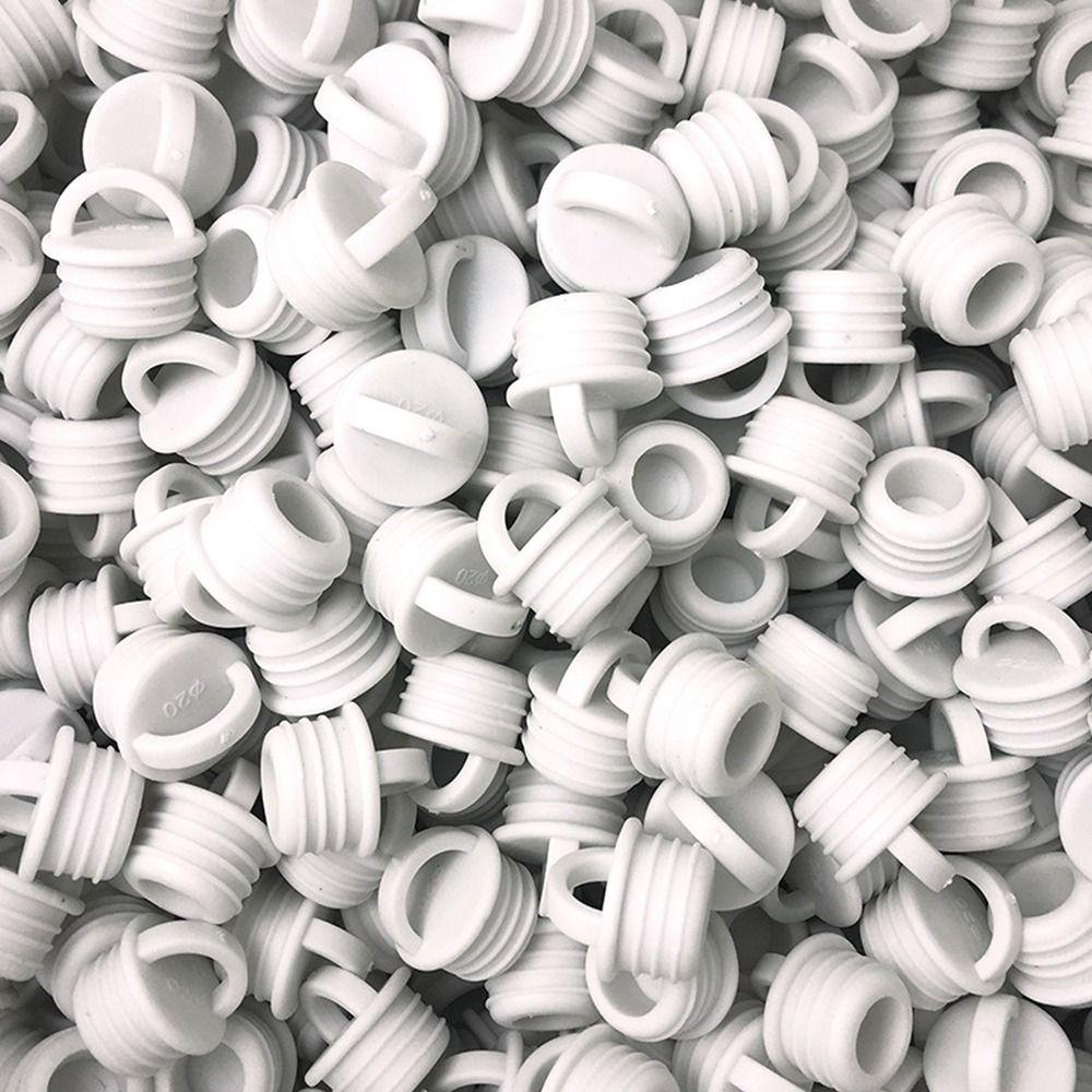 10pcs/set Round Shape Drain Plug Cover Scupper Drain Holes Sealing Plugs  Bathroom Laundry Kitchen