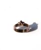 Bonbeau Double Star Point Chic Simple Ring Star Point Unique Bold Ring (C Type)