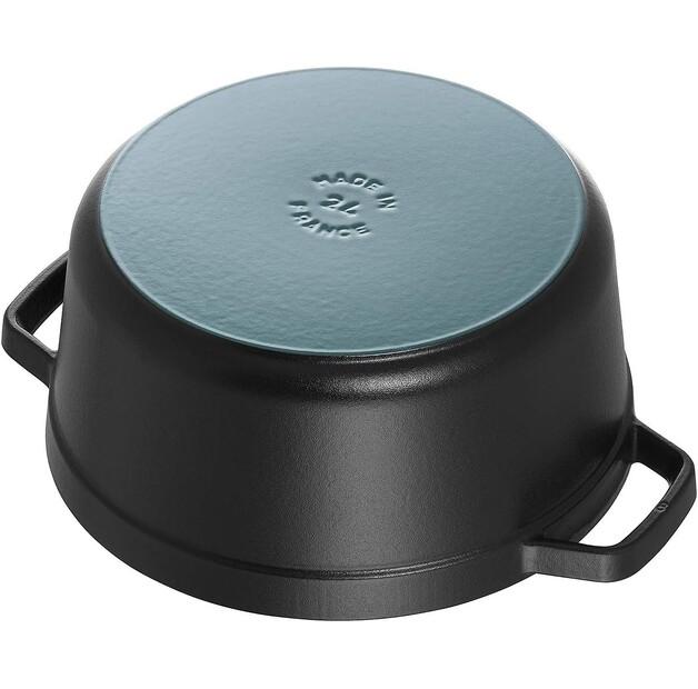 Casserole Zwilling Staub, Round, 28 Cm, Black, 6.7 L (40500-281-0)