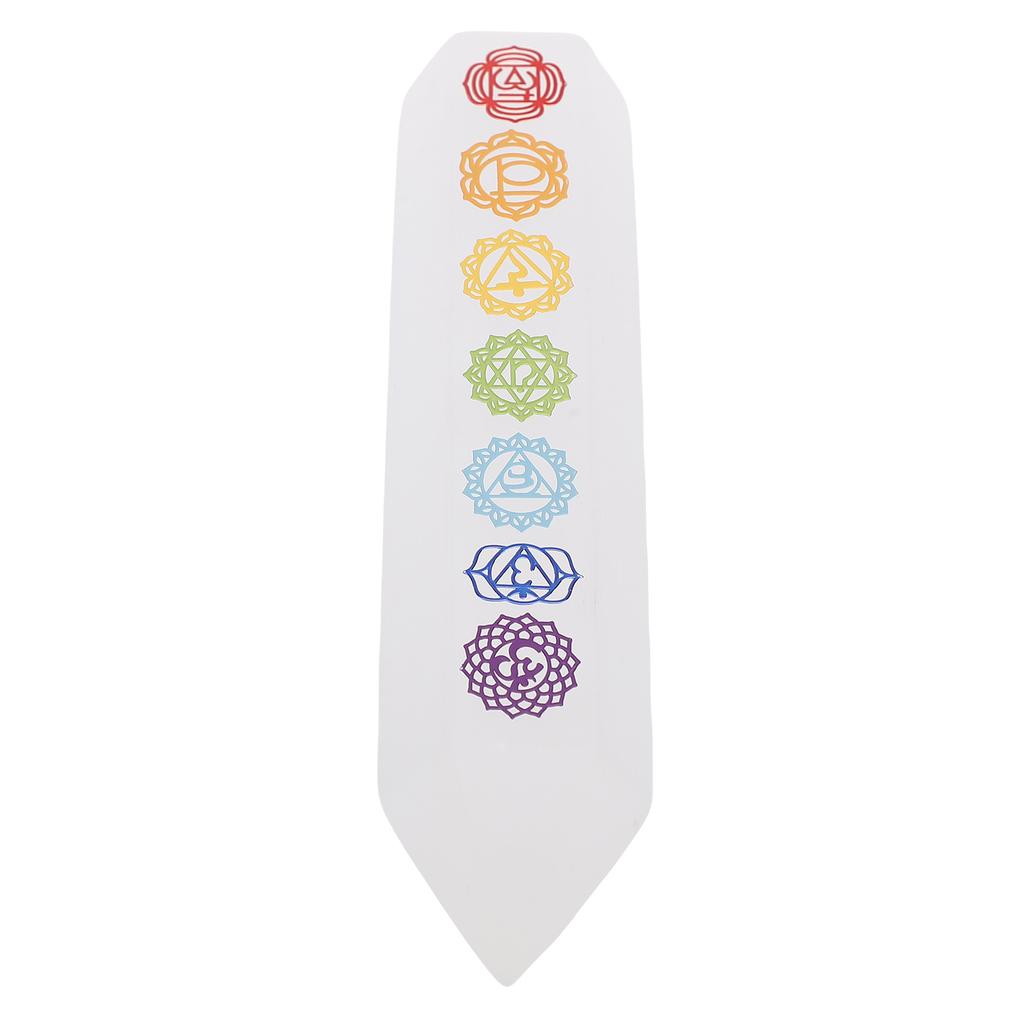 Kristallobelisk Halvtransparent Natur Kristallpelare Stav för Yoga Meditation Gåva