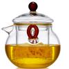 250ml Hand Held Glass Teapot with Infsuer Tea Water Separation Hand Brewing Tea Pot Kung Fu Tea Set