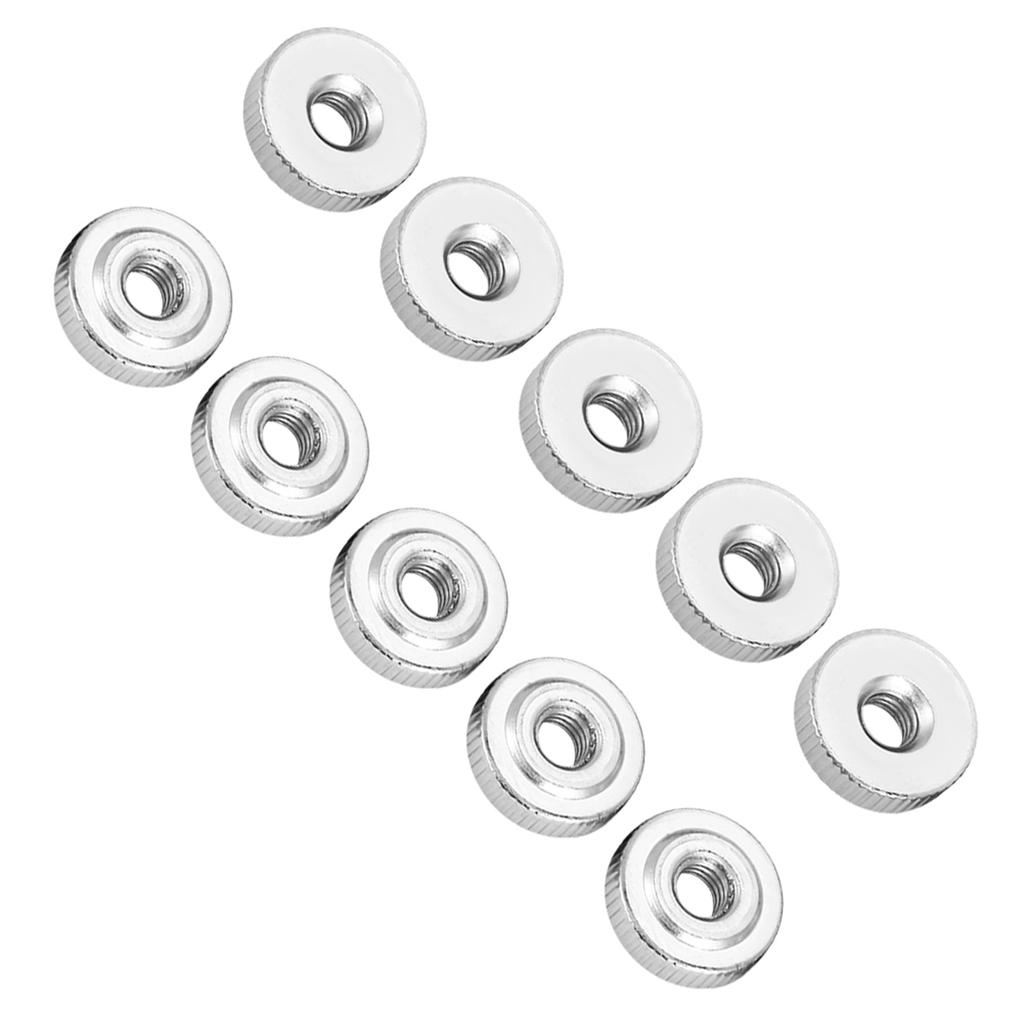 10Pcs GB807 M4 M5 M6 M8 M10 Handle Nut Knurled Thumb Nuts(M3)