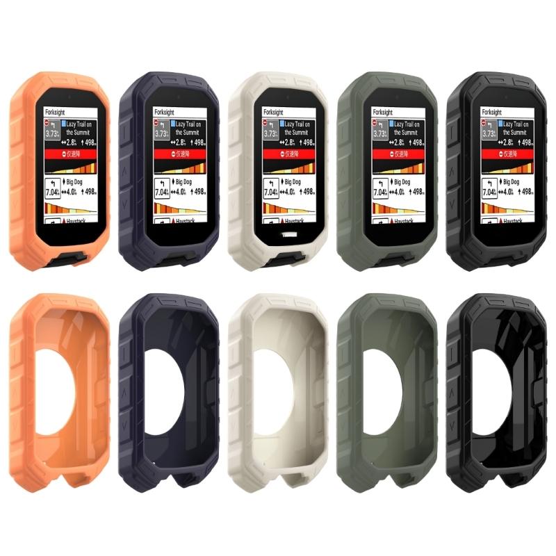 Tear Resistant Soft TPU Cycling Accessory Cover Encasement Guard Shockproof Design Easy Mount For Cycle Computer Devices