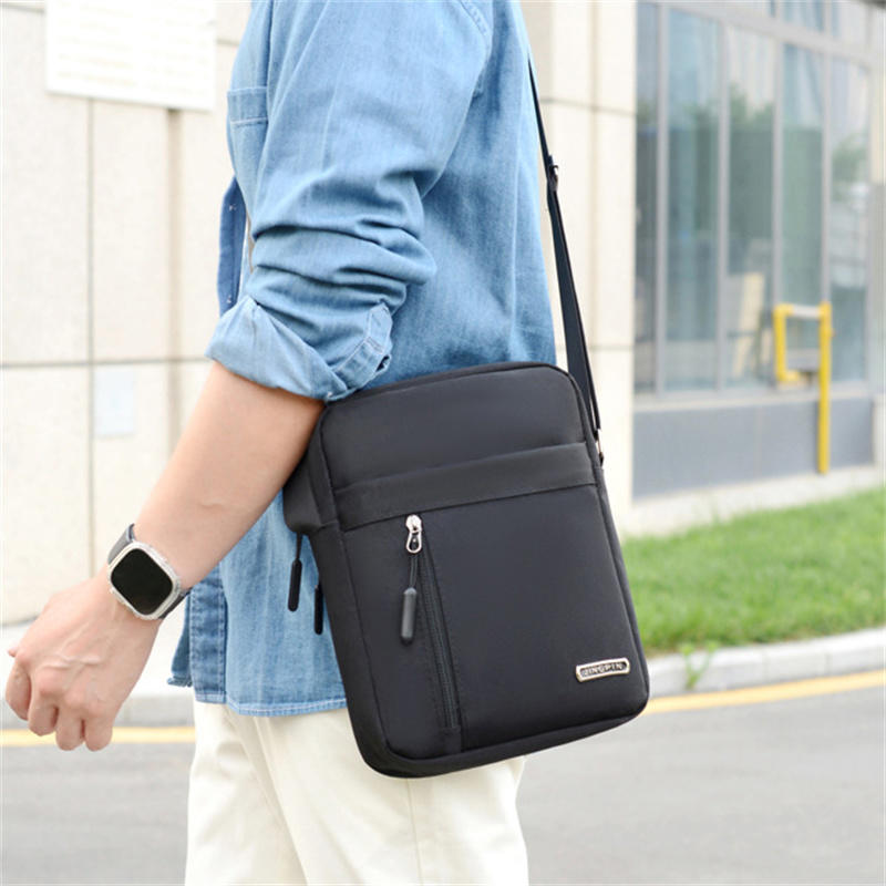 Men's Business Casual Messenger Bag Lightweight Travel Office Work Satchel Bags Large Crossbody Bag