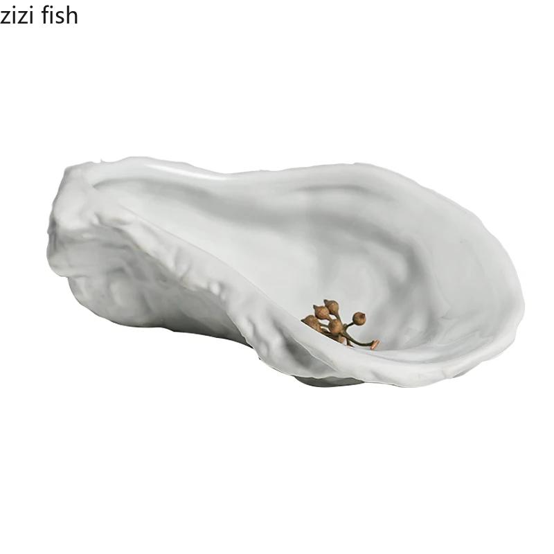 Keramik-Essschalen, Nudelschalen, Dip-Soßenschalen, Suppenschüsseln, kreatives Zuhause, unregelmäßig geformtes Geschirr, Snack-Dessertteller