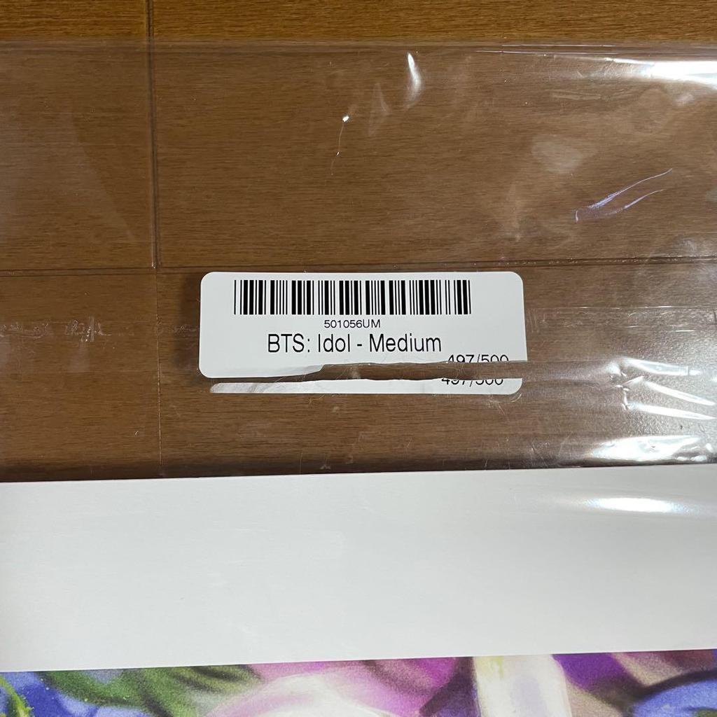 [USED] Bangtan Boys BTS K-POP Bangtan Korea KPOP Art Poster