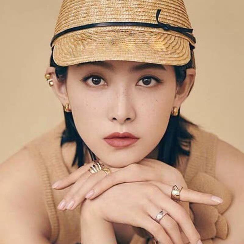 Elegant Argyle Diamond-Inlaid Ear Clips - Trendy European & American Style