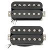 Musiclily Hotwired RPH2 Humbucker Pickup Set Open Alnico 5 Electric Guitar Black