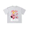 260 GSM Double Yarn 32 Count 100% Cotton Pokemon V7 Kirby Print Unisex Heavy Cotton T Shirt