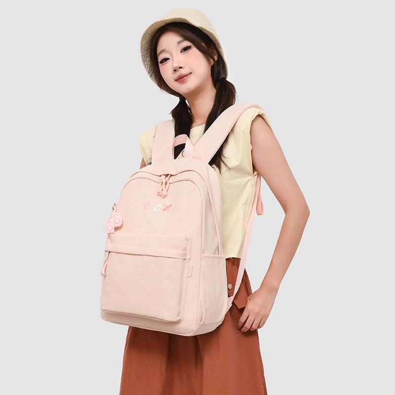 

Школьный рюкзак новый, высокой ценности, свежий, сладкий, конфетного цвета, рюкзак для учеников средней школы, легкий, для путешествий