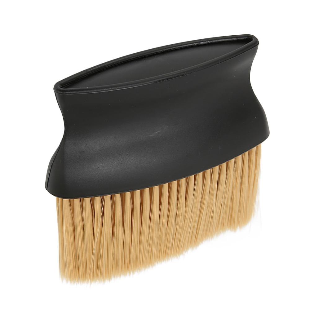 Ergonomic Handle Neck Duster Brush ABS Handle Barber Brush Duster For Hairdressing