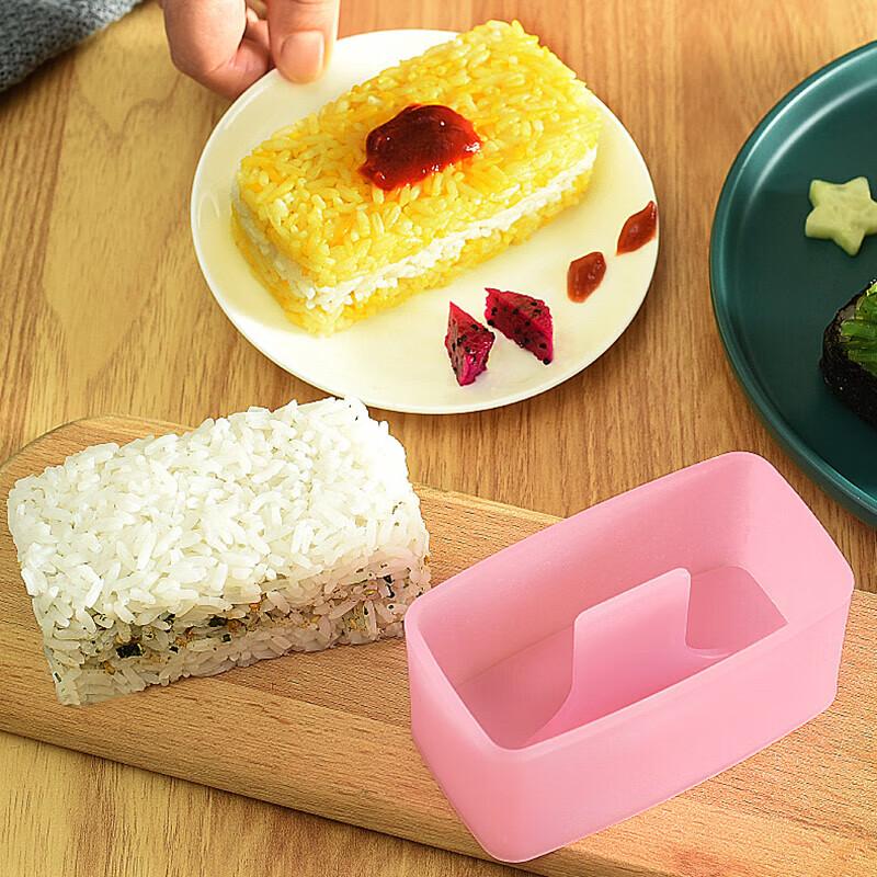 Pabei Sushi Bento Rechteckiges Reisbällchen-Formen-Set