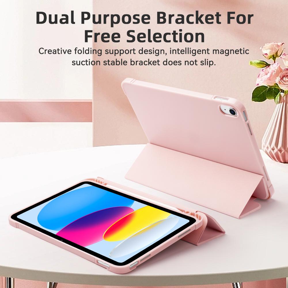 For iPad Mini 6 7 iPad Pro 11 M4 iPad Air 11 M2/M3 10th A16 for Air 5/6/7/8 10.2 9.7 10.9 Shockpro Case with Side Pencil Holder