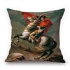 Neoclassicism Home Decorative Napoleon Oil Painting Sofa Throw Pillow Case Rome Spartacus Jacques Luis David Art Cushion Cover