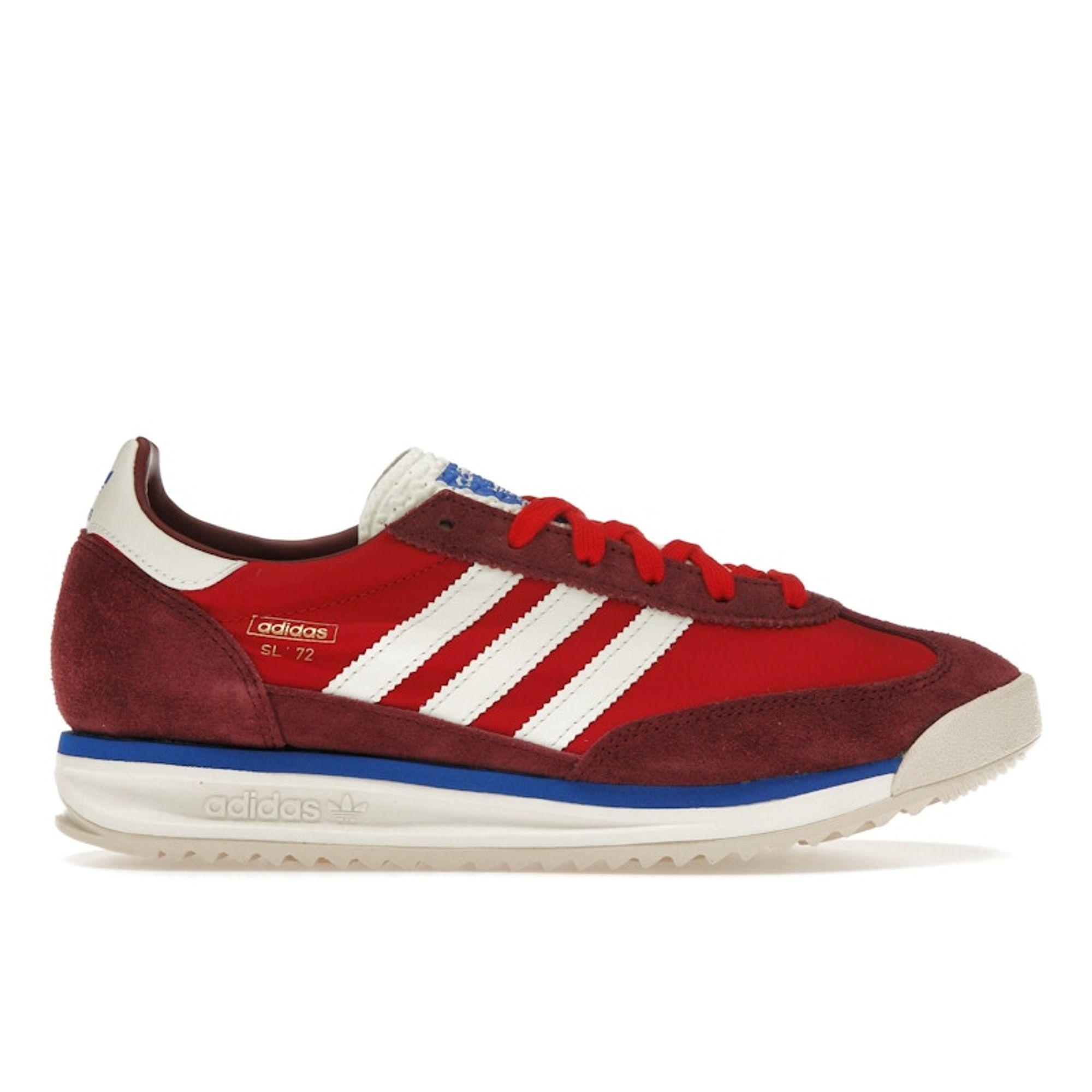 Adidas SL72 RS Unisex Shadow Red Off White Blue JI1280 37