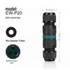 E-WeiChat Waterproof Screwless Quick Wire Splice Connector for Outdoor LED Lighting (2/3P)