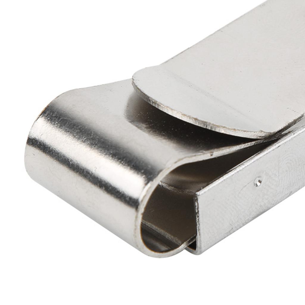 Stainless Steel Strong Magnetic Billiard Ball Pool Chalk Holder Compact Size Portable Professional Snooker Clip Accessory