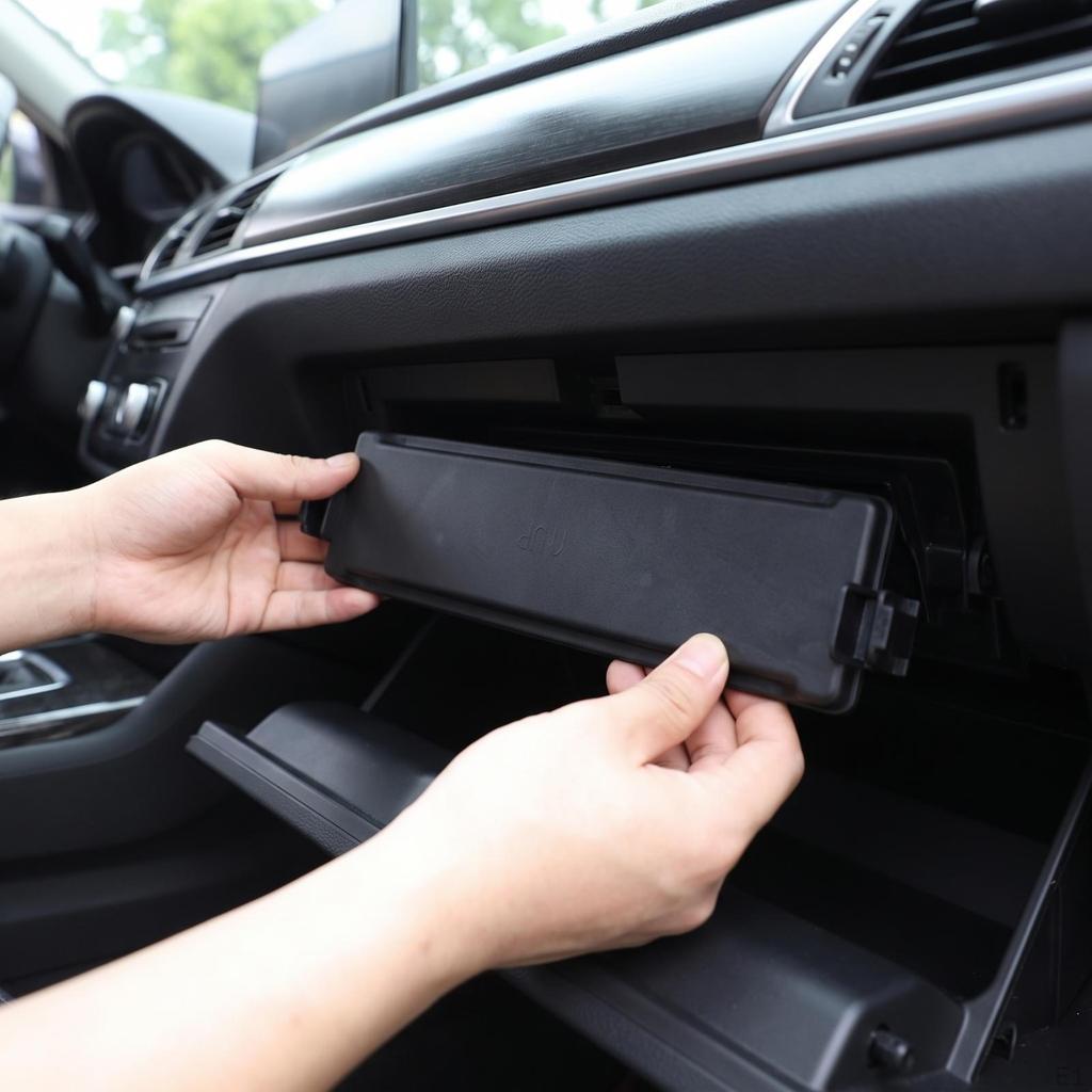 Cabin Air Filter Cover Molded for DIY Mechanics