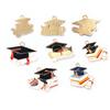 Grad Cap Pin High-Quality Grad Pin Class Of 2025 Pin Decorative Graduation Badge For College Graduation Ceremony Academic
