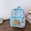 Capybara Backpack Children Cartoon Itabag Adjustable Shoulder Straps Schoolbag