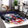 1pc Power Rangers Red Ranger Chair Mat: Anime Cartoon Design, Non-Slip Carpet for Office, Home Decor, Living Room, Bedroom, Game Room - Perfect Gift F