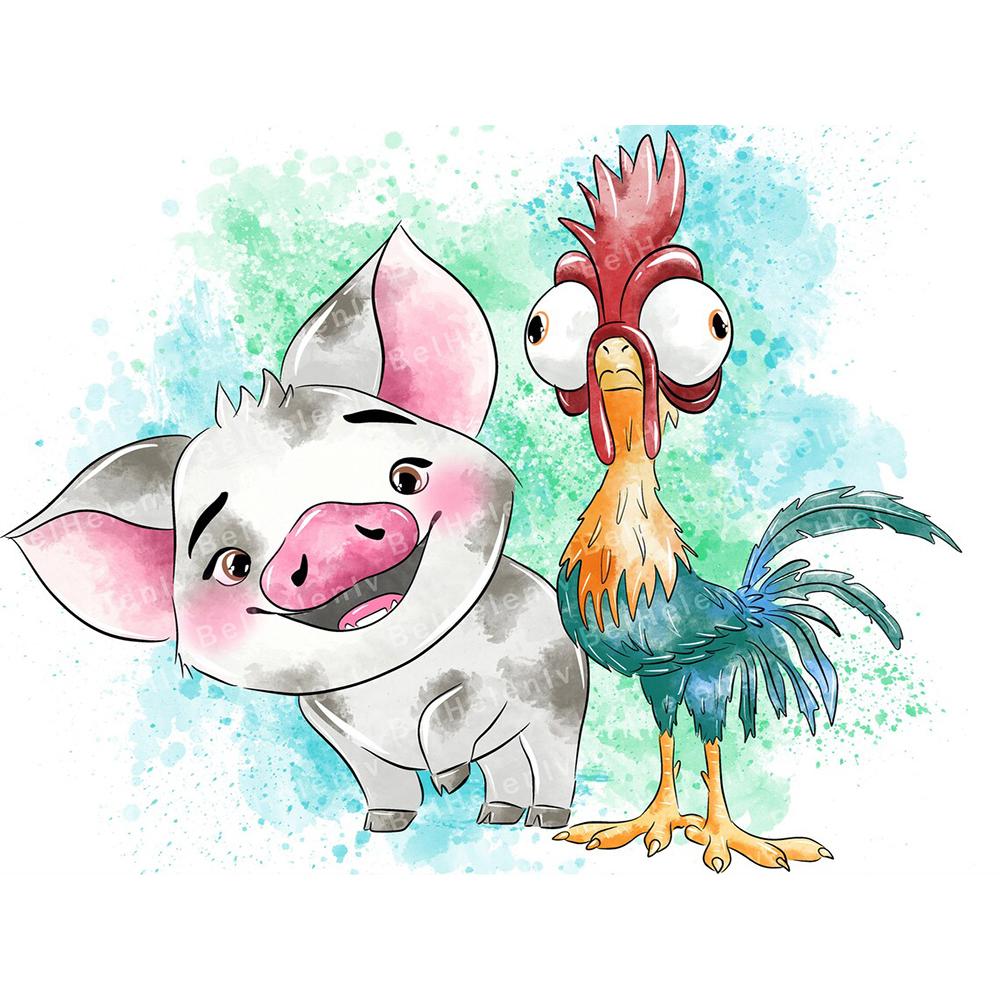 

Принцесса Алмазная Живопись Микки Маус Белоснежка Украшение для Дома Искусство Полная Круглая мозаичная вышивка Вышивка крестом Round 20x30cm