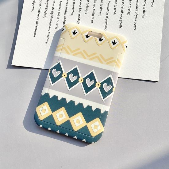 Защитная пленка для карточек с мультяшным рисунком Удобный прочный держатель для карт — фото 9