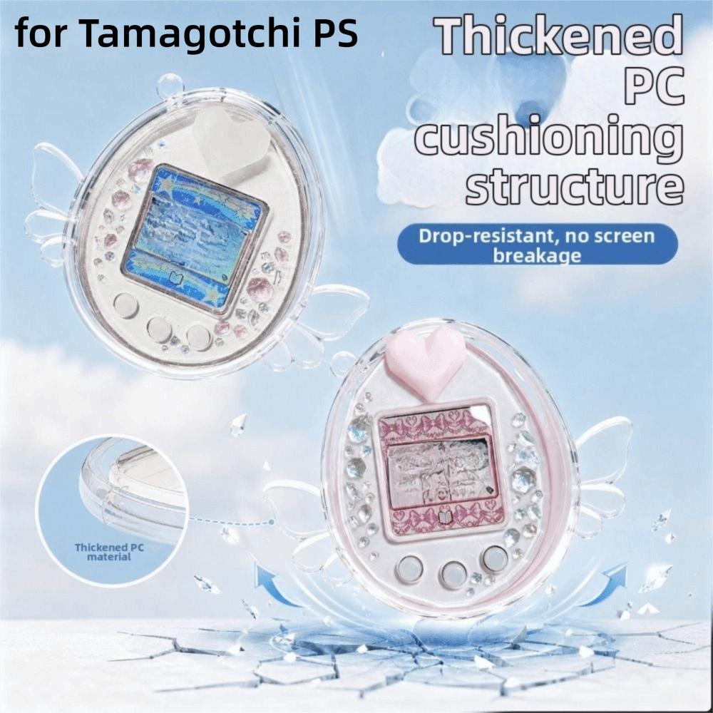 PC Hard Cover Skin Clear Replacement Shell Protective Case for Tamagotchi PS Accessories